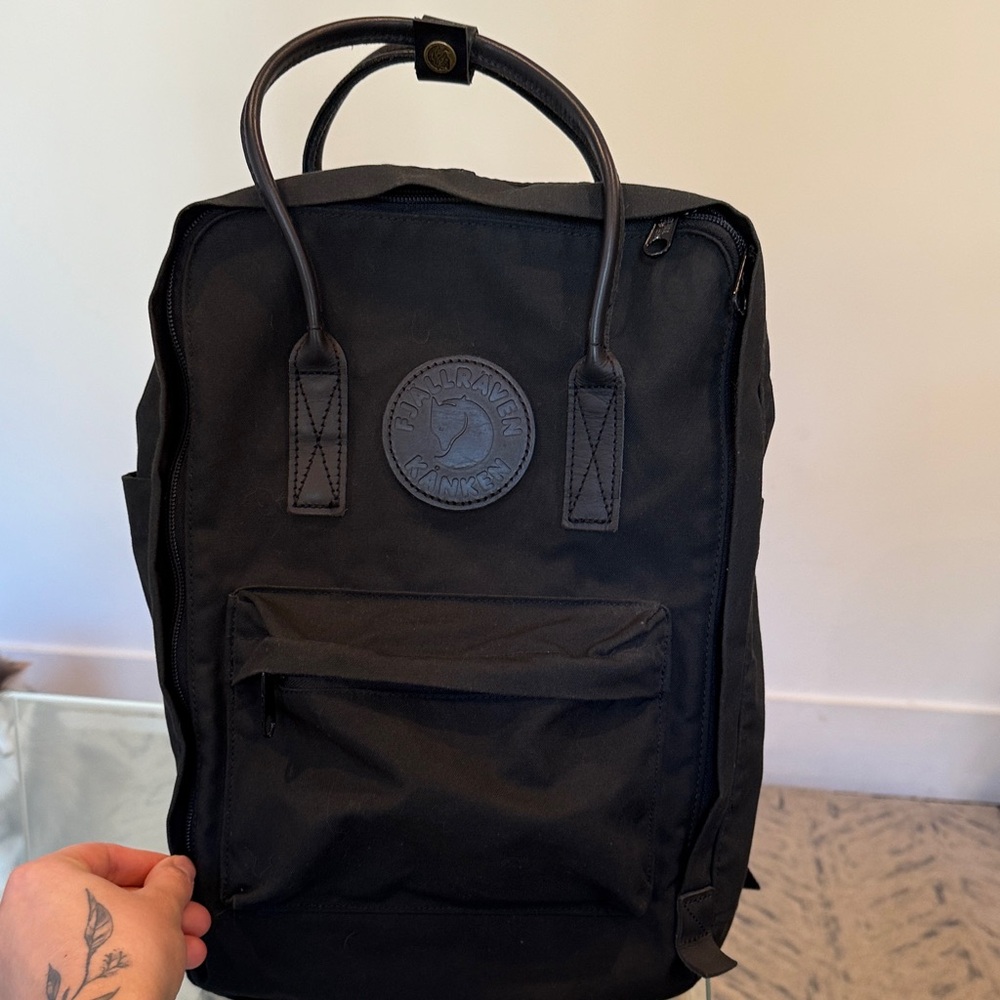 Kånken Black Backpack 15”
